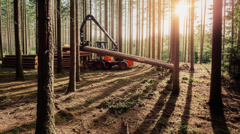 Timber harvesting operation